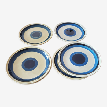 Vintage Gien Djerba plates