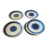 Vintage Gien Djerba plates