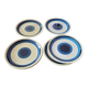Assiettes Djerba de Gien vintage