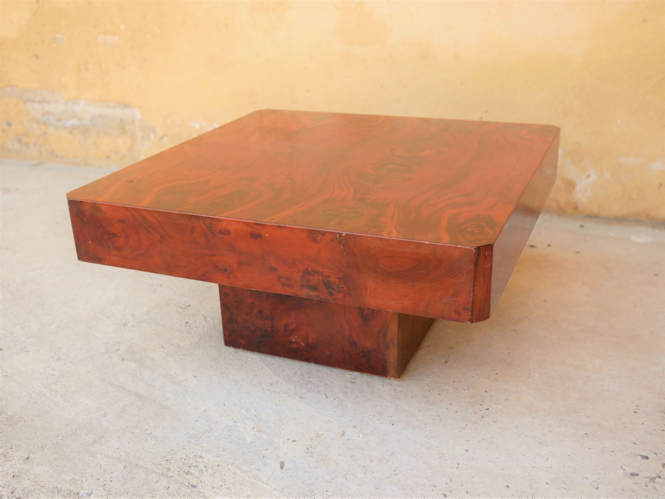 Table basse vintage en palissandre