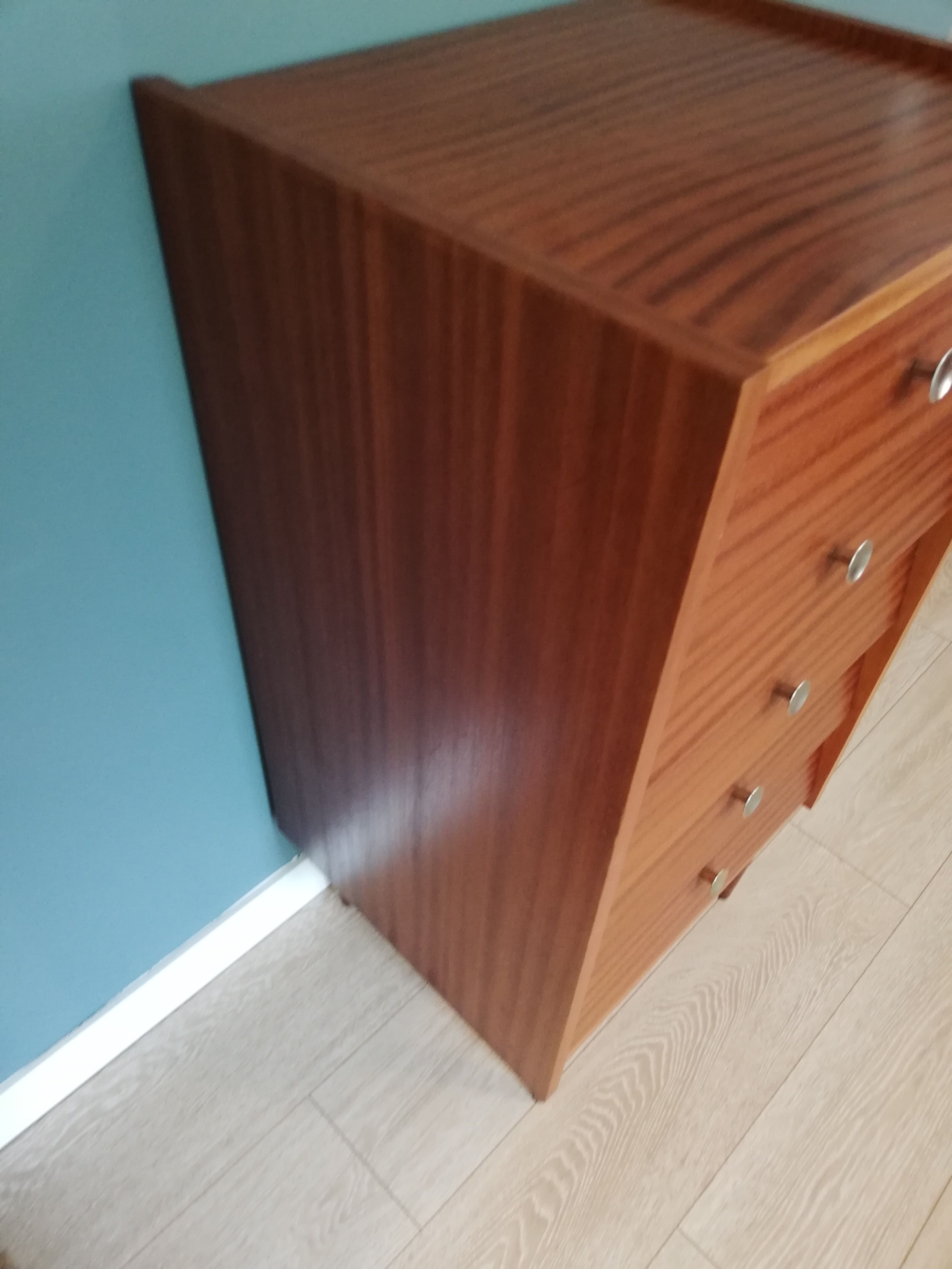 Vintage Scandinavian teak chiffonnier