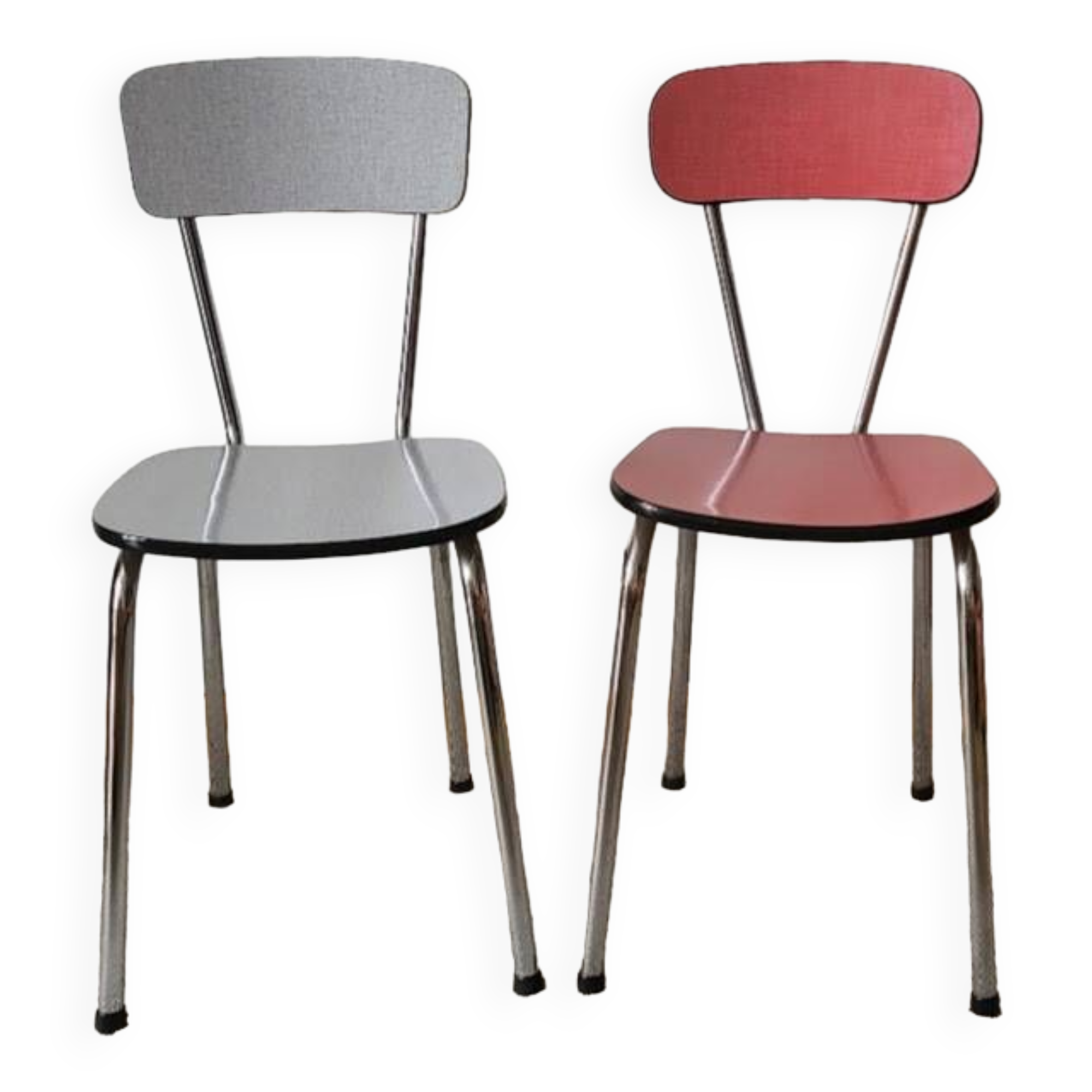 Set of 2 formica chairs