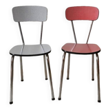 Set of 2 formica chairs
