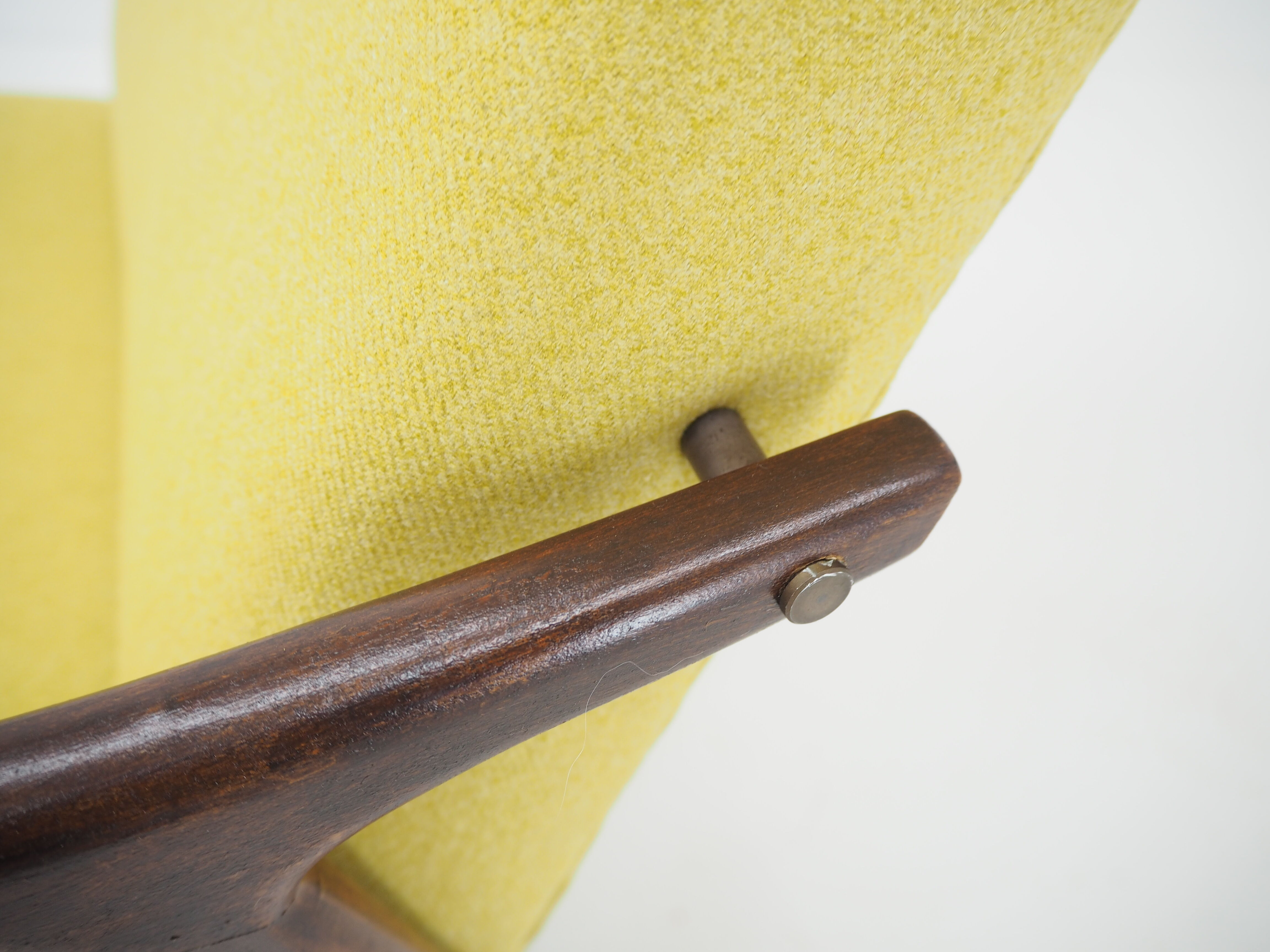 1960s Stylish Beech Rocking Chair,Czechoslovakia