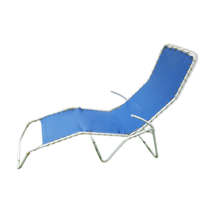Chaise longue transat vintage Homa