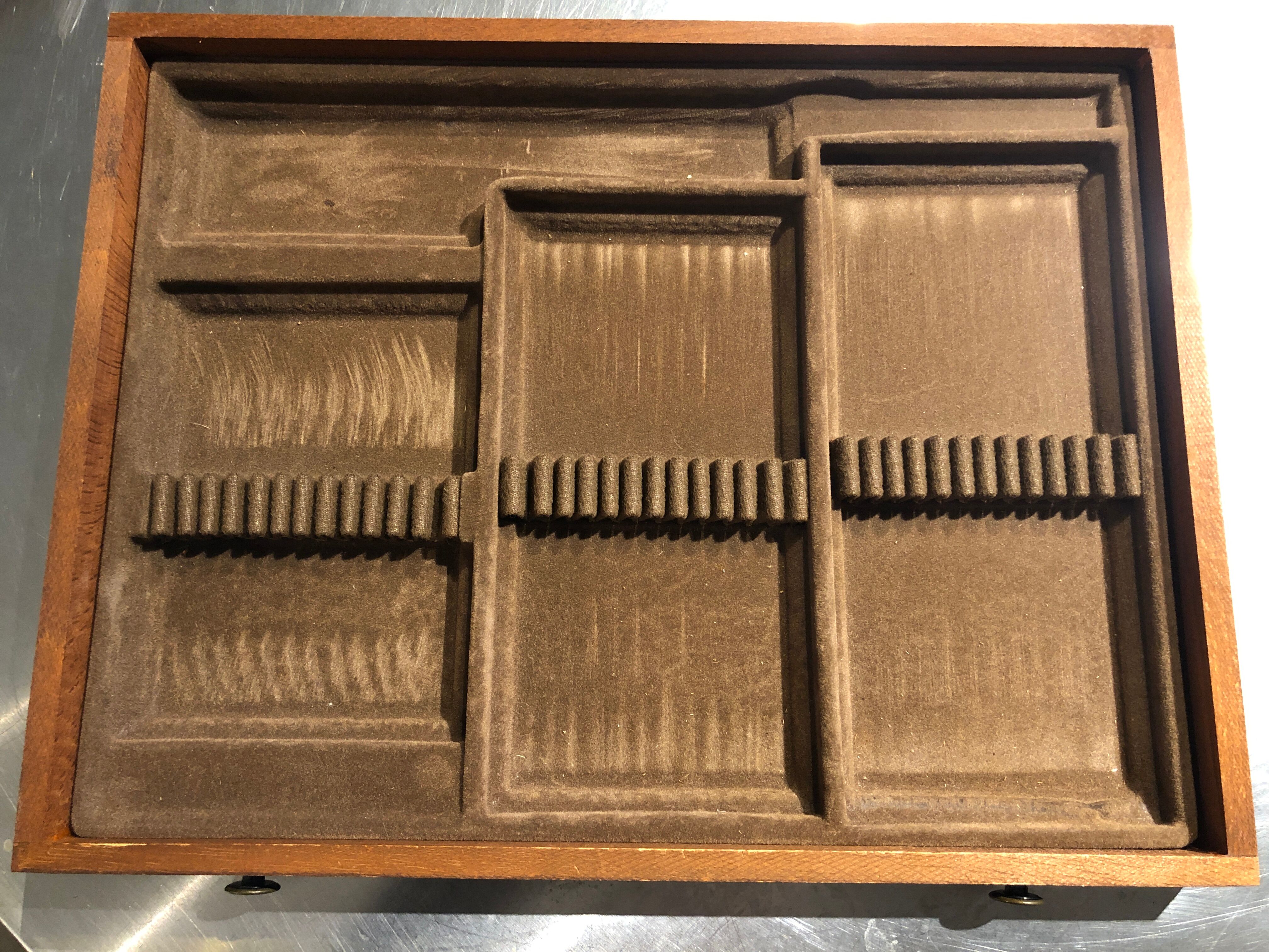 Storage box has vintage covers, 50s