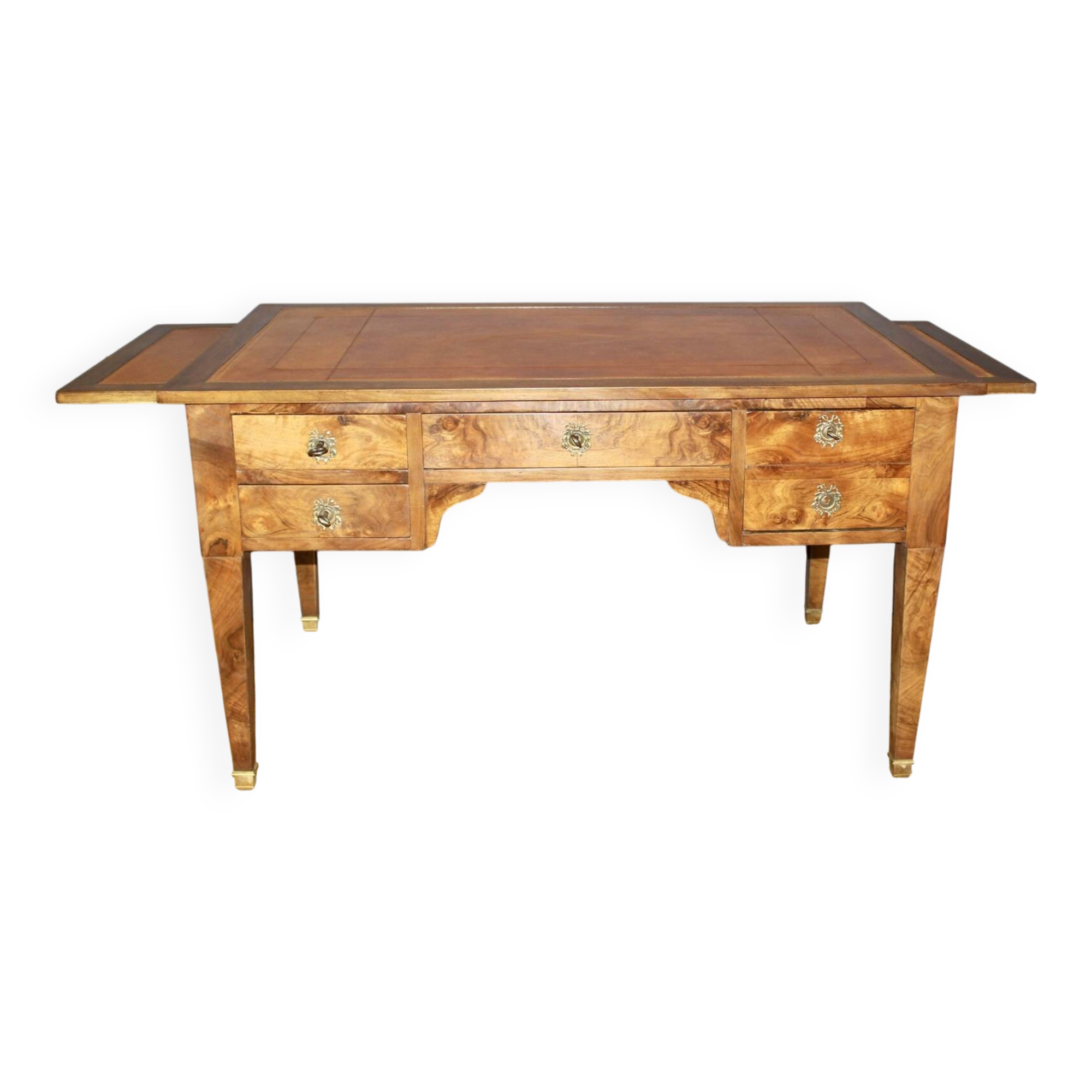 Walnut Restoration Desk 19th Century