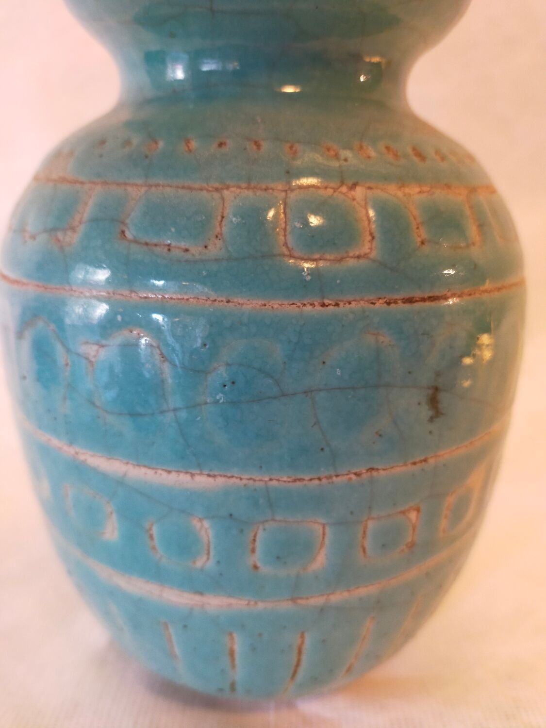 Ceramic vase by Jean Besnard, signed 1930/40