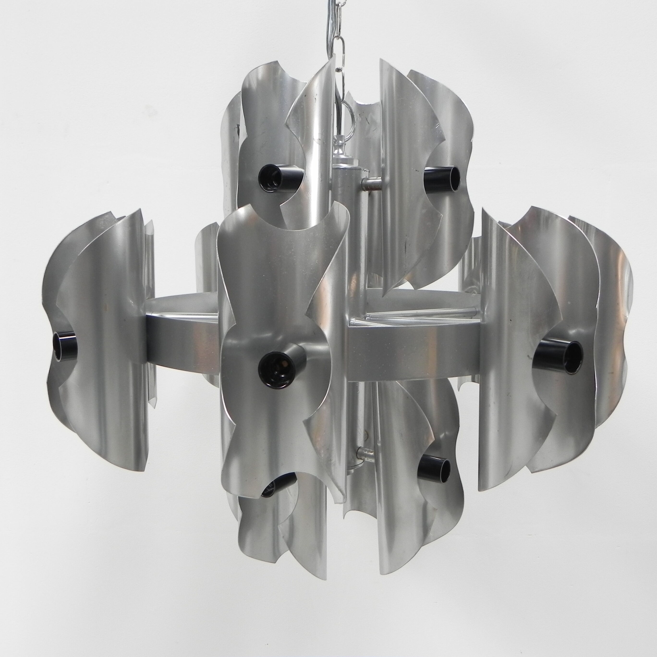 Vintage hanging lamp with 16 light points