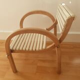 Chaise baumann bois courbe