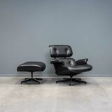 lounge chair+ ottoman  by Charles & Ray Eames