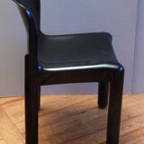 Four chairs, by Carlo Bartoli, model "4875", Kartell edition, 1970s