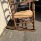Wooden rocking chair