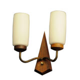 Mid-Century Teak Wall Lamp