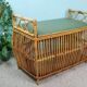 Rattan chest bench 60's