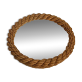 Miroir rond en corde d'Audoux Minet