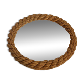 Miroir rond en corde d'Audoux Minet