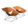 Pair of F675 armchairs by Pierre Paulin for Artifort in leather
