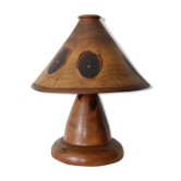Lampe de table en bois de Carlos Zipperer, 1920.Brésil