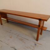 Vintage school bench 1950's