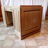 Desk oak art deco 1940