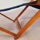 Vintage rehabilitable beach bed, Fratelli Reguitti production