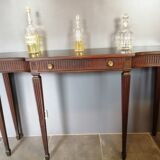 Mahogany console