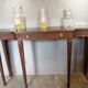 Mahogany console
