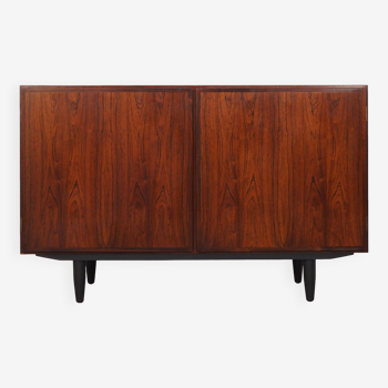 Rosewood cabinet, Danish design, 1970s, manufactured by Omann Jun