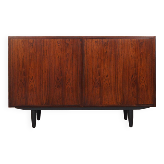 Rosewood cabinet, Danish design, 1970s, manufactured by Omann Jun