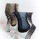 Alessandro Mandruzzato Murano Glass Vases, Hand-Blown, Italy, 1970s
