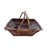 Vintage wicker picker basket