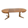 Table extensible Baumann en teck des années 60, (2 rallonges)