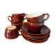 Lot 6 cups of Villeroy & Boch lunch made in Luxembourg
