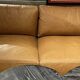 West Elm 3-seater leather sofa