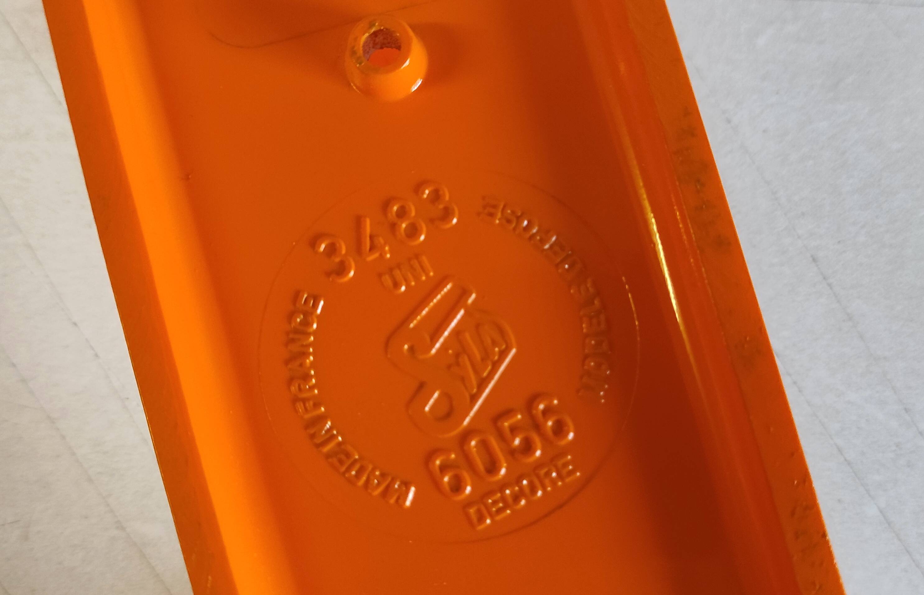 Syla Orange Coat Rack - 1970s