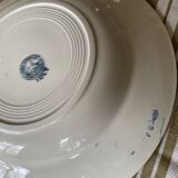 Mismatched ironstone plates