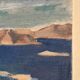 Original Swedish Oil on Panel - "Water Landscape" by Leo Janis - Signed - Vintage and Framed - 59 × 49 cm (23.2" × 19.2")