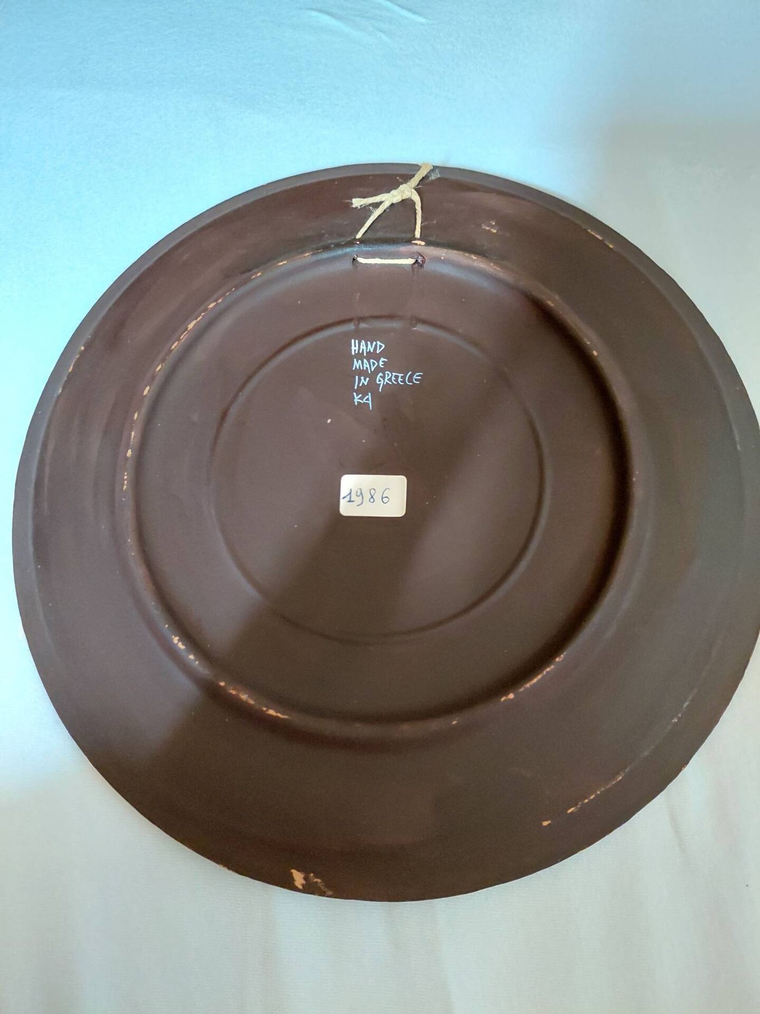 Assiette plate murale
