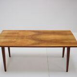 Mid-century cofee table, Dřevotvar, 1956