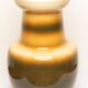 Beige ceramic pot mid-century - Poland, 1960s