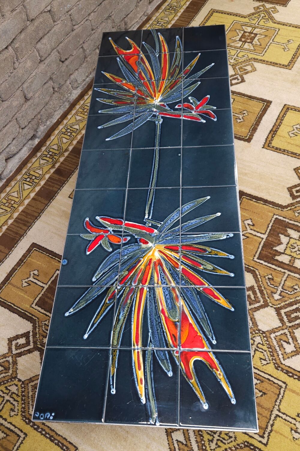 ADRI ceramic coffee table 1970