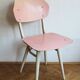 Set of 6 vintage TON chairs in painted wood, Czechoslovakia, 1964