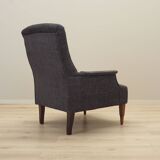 Grey armchair, Italian design, 1970s, production: Italy