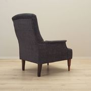 Grey armchair, Italian design, 1970s, production: Italy