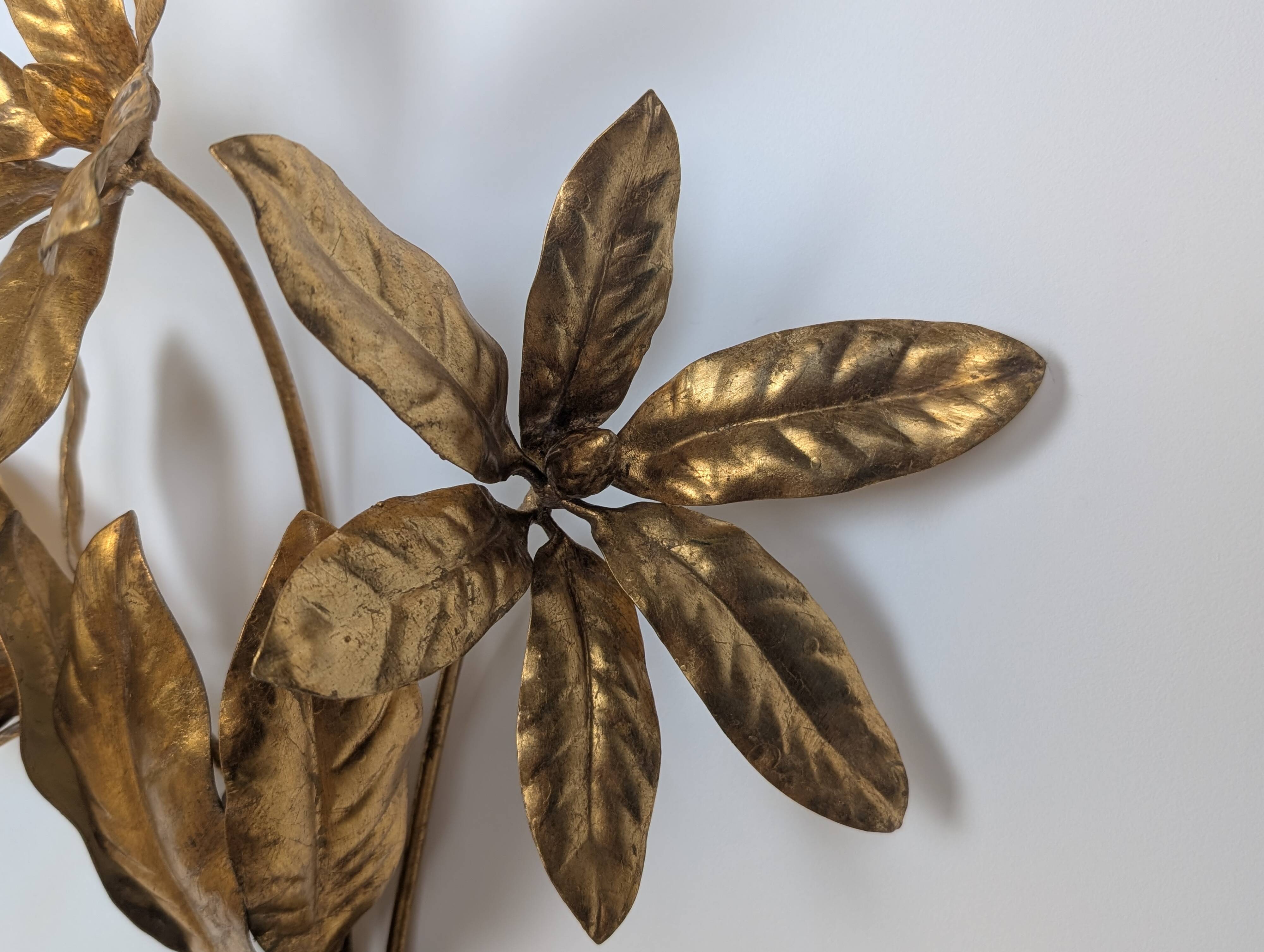 Golden leaf applique Hans Kögl