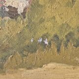 Mansion, oil by PG Klein