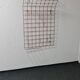 Vintage metal wire,string like ,wall mounted coat rack