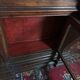 Empire-style solid pine workshop library from the 19th century.