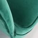 Pair of velvet armchairs Gio Ponti style